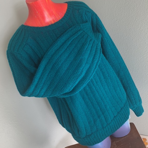 weathervane Sweaters - VINTAGE WEATHERVANE Balloon Sleeve Sweater